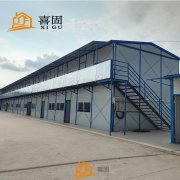 來看看，出口新加坡活動(dòng)板房安裝完工